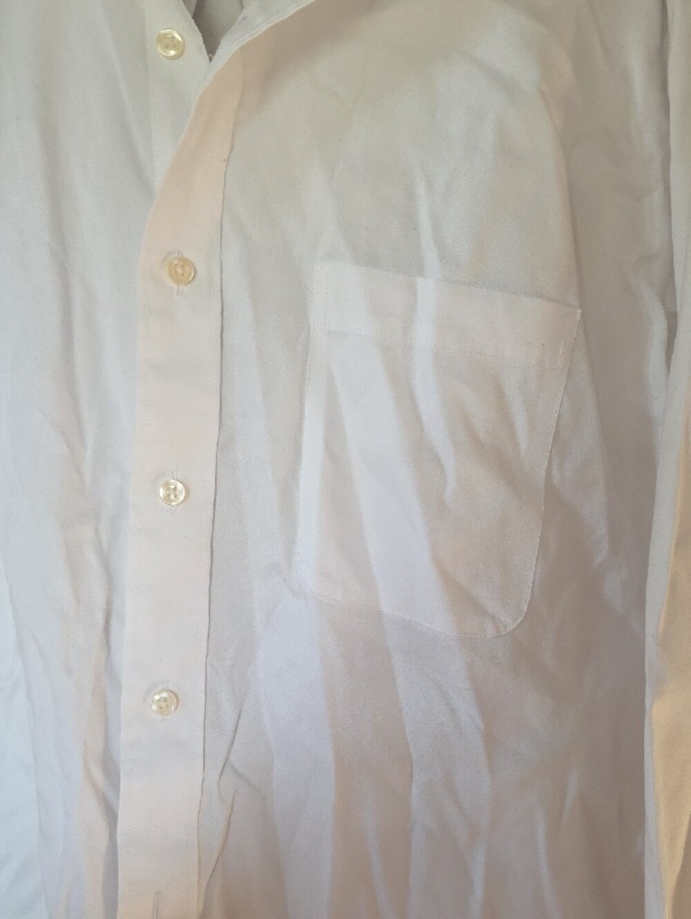 Kirkland Signature White Men's Long-Sleeve Dress Shirt - Picture 3 of 4